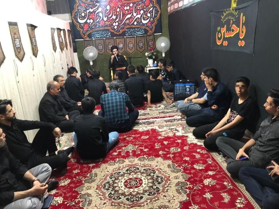 گزارش تصویری | ندای کهریزک | برگزاری مراسم عزاداری سید و سالار شهیدان در مراکز بهزیستی 