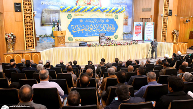 آئین شب شعر “در سایه سار سیدالکریم” به مناسبت ایام میلاد حضرت عبدالعظیم(ع) برگزار شد