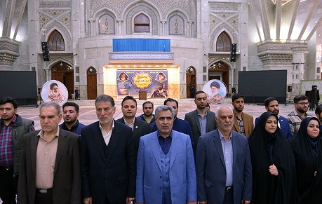 تجدید میثاق رئیس و مدیران سازمان نظام پرستاری کشور با آرمان های حضرت امام(س)