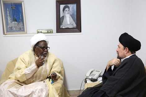 در دیدار رهبر شیعیان کشور نیجریه و یادگار امام چه گذشت؟