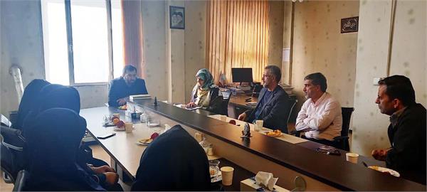 دیدار مدیرکل فرهنگ و ارشاد اسلامی استان تهران با کارکنان اداره ارشاد ری