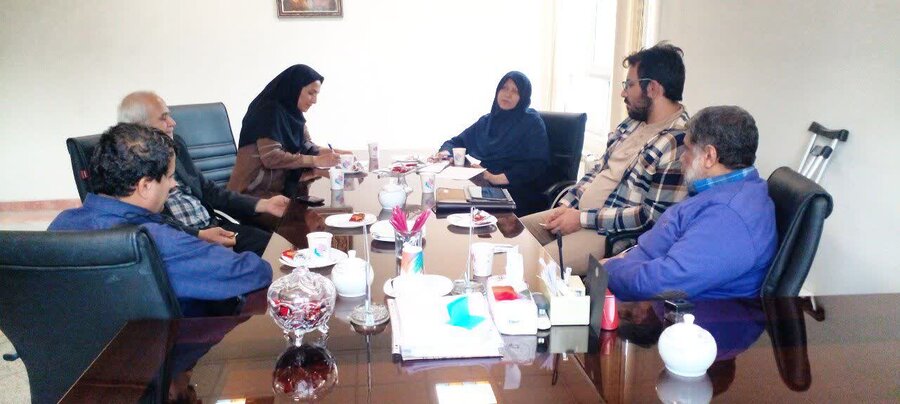 شهرری| جلسه هم اندیشی بین موسسات و انجمن های فعال در حوزه معلولان