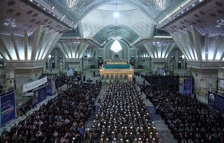 گردهمایی سراسری بسیج دانشجویی و طلاب در حرم مطهر امام خمینی (س)