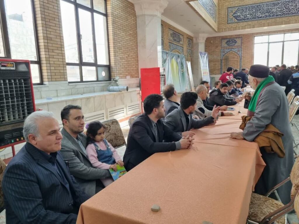 photo 2024 01 20 08 41 35 | برگزاری نماز عبادی سیاسی جمعه و میز خدمت با حضور مسئولین بخش کهریزک