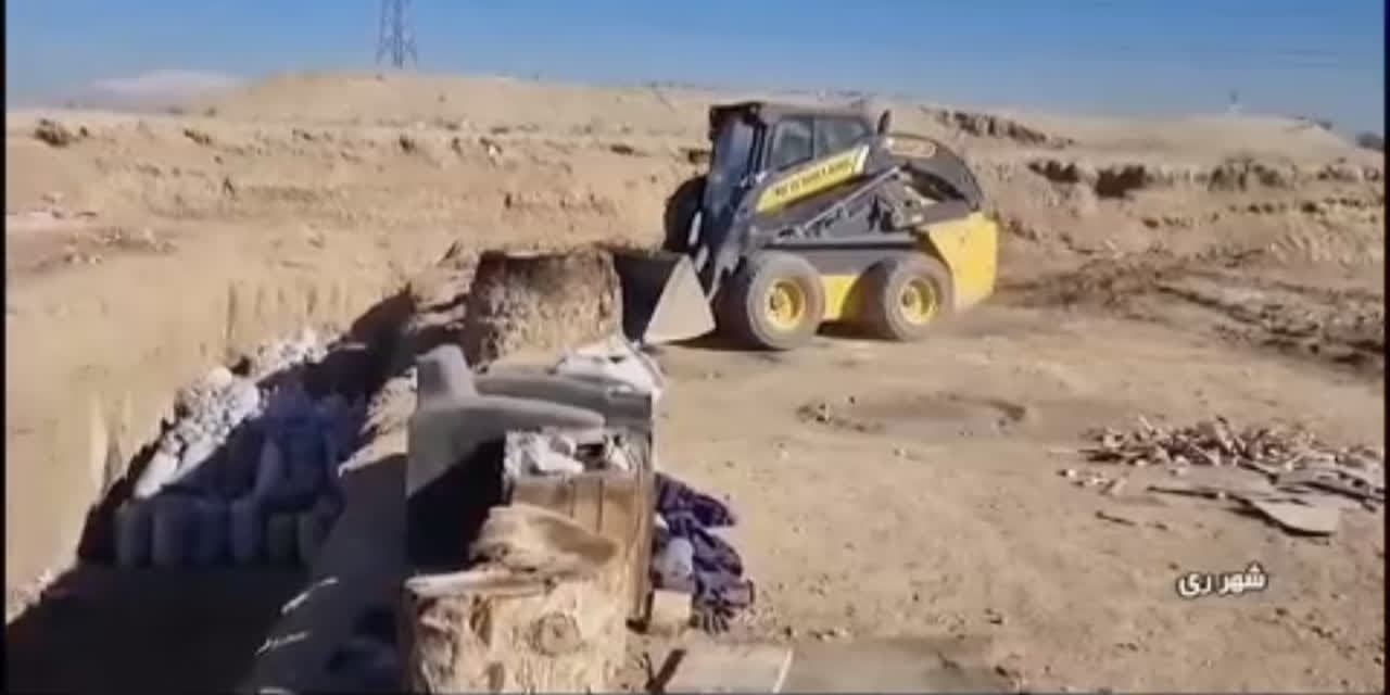 گزارش خبرگزاری صداوسیما از تخریب کوره های غیرمجاز تولید ذغال در روستای مافتون بخش کهریزک