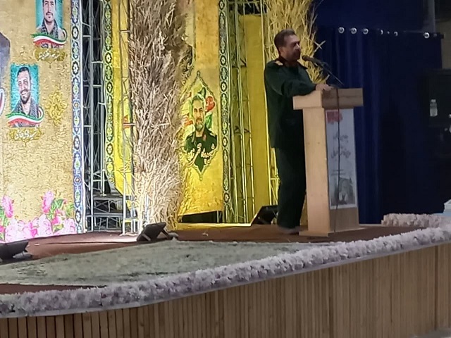 برگزاری مراسم چهارمین سالگرد شهادت حاج قاسم سلیمانی درقیامدشت