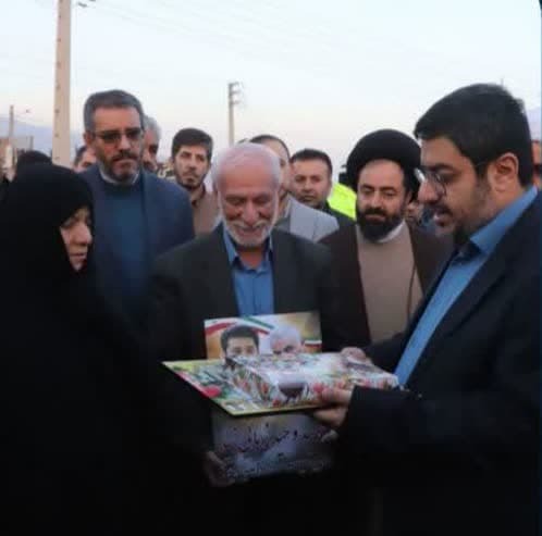 بلوار شهید وحید زمانی نیا در قیامدشت افتتاح شد