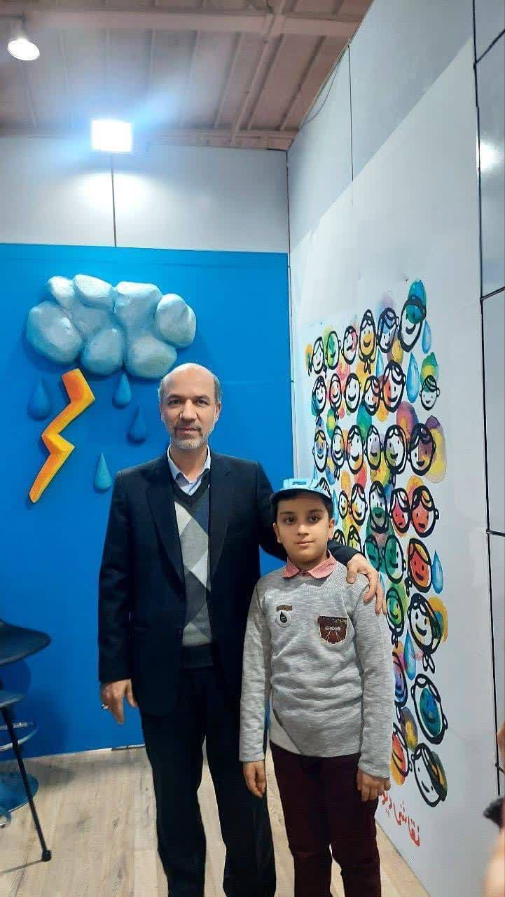 تقدیر از  برگزیدگان مسابقات جشنواره دانش آموزی (داناب ) شرکت آب منطقه ای تهران