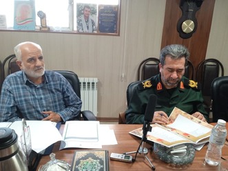 جلسه هماهنگی کنگره ملی شهدای استان تهران با حضور سردار ولی زاده