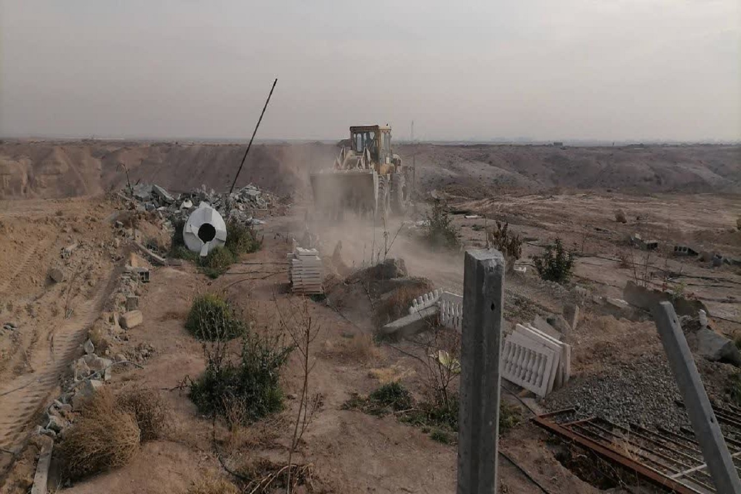 رفع تصرف یک هکتار از  بستر رودخانه سیاه آب یک