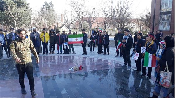 اجرای نمایش خیابانی « صدای سکوت» در شهر ری