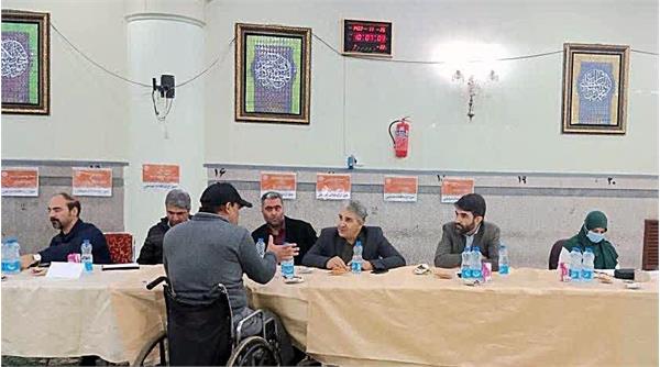 برپایی «میز خدمت توان یابان» در شهر ری