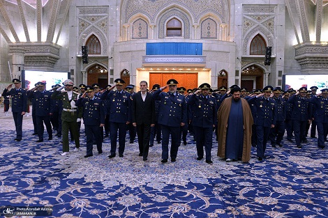 تجدید میثاق فرماندهان نیروی هوایی ارتش با آرمان های حضرت امام (س)