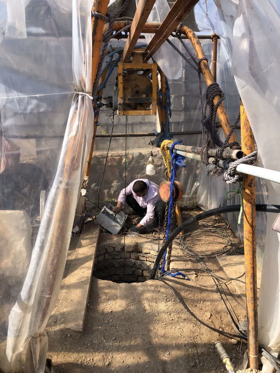 توقیف ادوات حفاری یک حلقه چاه عمیق غیرمجاز توسط امور منابع آب دماوند