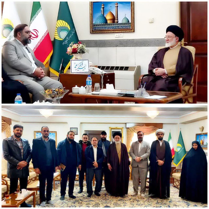 دیدار اعضای کارگروه ازدواج آسان شهرستان ری با حجت الاسلام قاضی عسگر تولیت آستان مقدس حضرت عبدالعظیم الحسنی(ع) در آستانه…