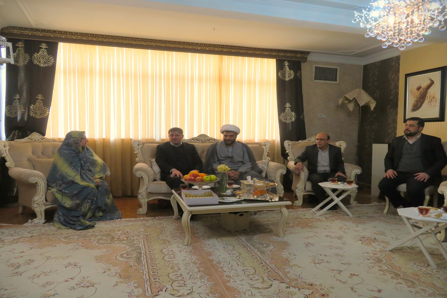 دیدار با خانواده شهید علی قلعه وند