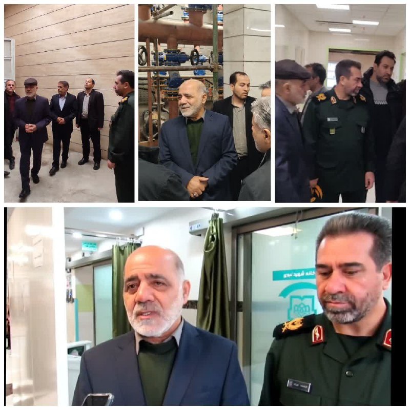 چند گام تا بهره برداری بیمارستان ۹ دی در شهرری سردار علی عبداللهی معاون هماهنگ‌کننده ستاد کل نیروهای مسلح: شهرری و مناط…