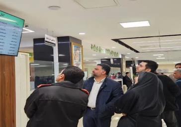 بازدید شبانه بازرسان فرمانداری ویژه شهرستان ری از بیمارستان فیروزآبادی