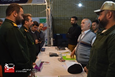 بازدید فرمانده سپاه حضرت سیدالشهدا(ع) از ستاد انتخابات شهرستان ری