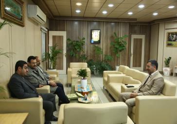 دیدار فرماندار ویژه شهرستان ری با شهرداران ۶ شهر تابعه شهرستان بمناسبت فرارسیدن روز شهردار