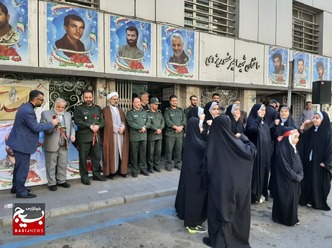 دیدار فرمانده سپاه حضرت عبدالعظیم(ع) با مدیر و کارکنان بنیاد شهید  شهرستان ری