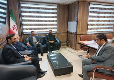 دیدار نوروزی مسئولین شهرستان با فرماندار ویژه شهرستان ری