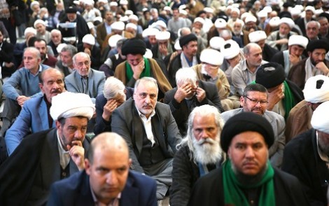 مراسم بیست‌و‌نهمین سالگرد ارتحال حاج سید احمد خمینی و بزرگداشت آیت‌الله موسوی بجنوردی در حرم امام راحل