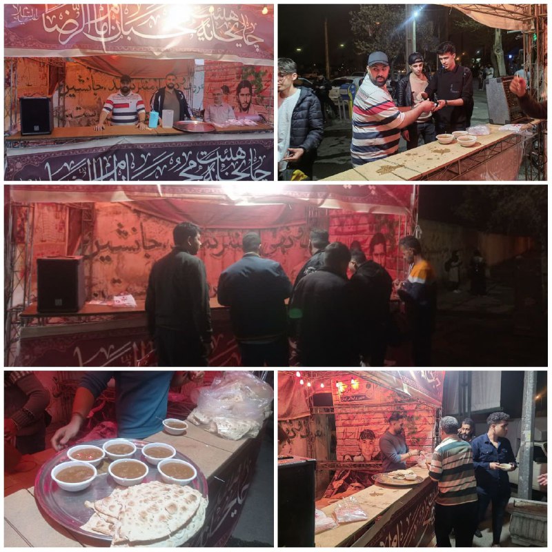 #کار_خوب برپایی ایستگاه صلواتی به مناسبت ماه مبارک رمضان و توزیع روزانه بیش از ۵۰۰ پرس عدسی و … مقابل مترو شهرری به هم…