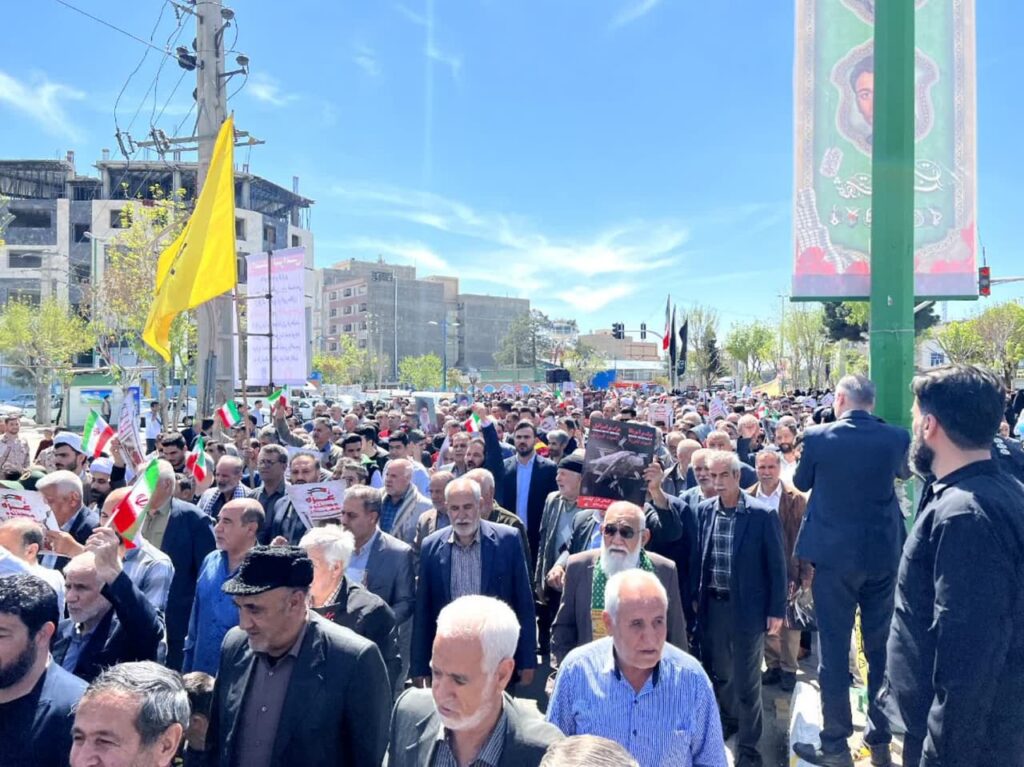 photo 2024 04 22 09 42 51 | برگزاری راهپیمایی روز جهانی قدس در بخش کهریزک