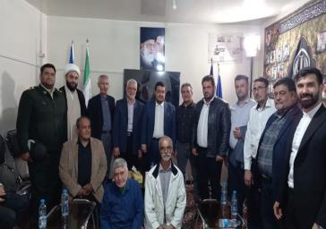 فرماندار ویژه شهرستان ری، میهمان سفره افطار بسیجیان و معتمدین روستای امین آباد