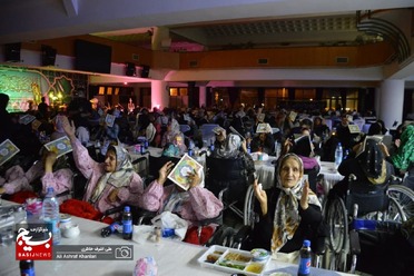 مراسم شب قدر در آسایشگاه خیریه کهریزک تهران