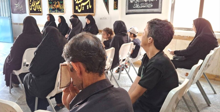 ندای کهریزک | برپایی مراسم عزاداری حضرت اباعبدالله الحسین با حضور جامعه هدف
