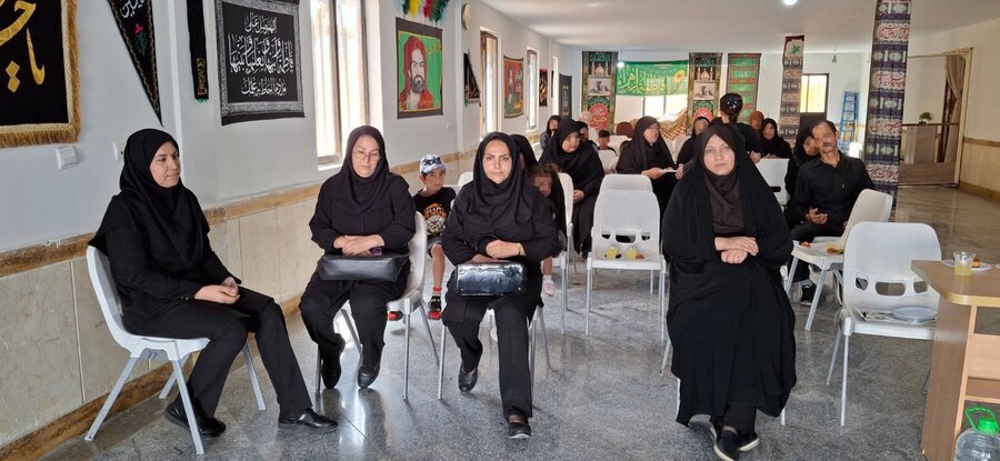 ندای کهریزک | برپایی مراسم عزاداری حضرت اباعبدالله الحسین با حضور جامعه هدف