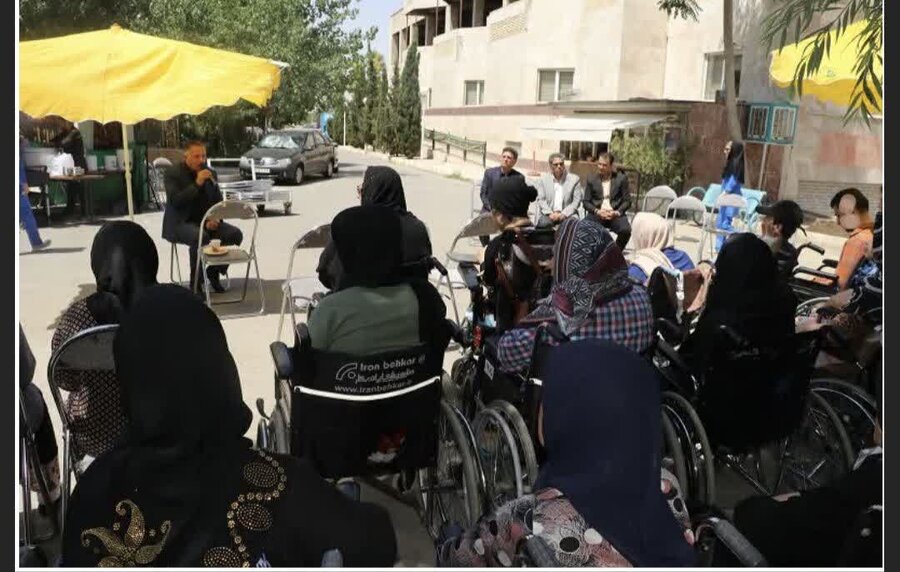 کرج | مراسم عزاداری شهادت سالار شهیدان در آسایشگاه خیریه کهریزک برگزار شد