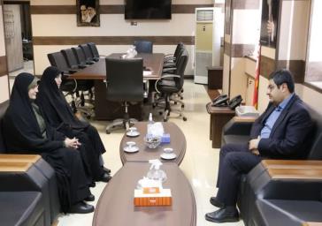 دیدار فرماندار ویژه شهرستان ری با مدیرکل امور بانوان و خانواده استانداری تهران