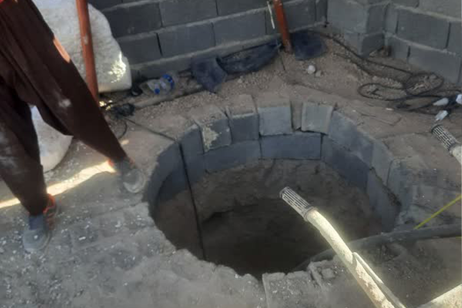 شناسایی  2 حلقه چاه غیر مجاز در حال حفاری توسط امور منابع آب رباط کریم