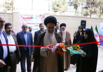 مراسم افتتاح دبیرستان دوره دوم دخترانه حکمت نبوی باحضور مسئولین شهرستان ری برگزار شد