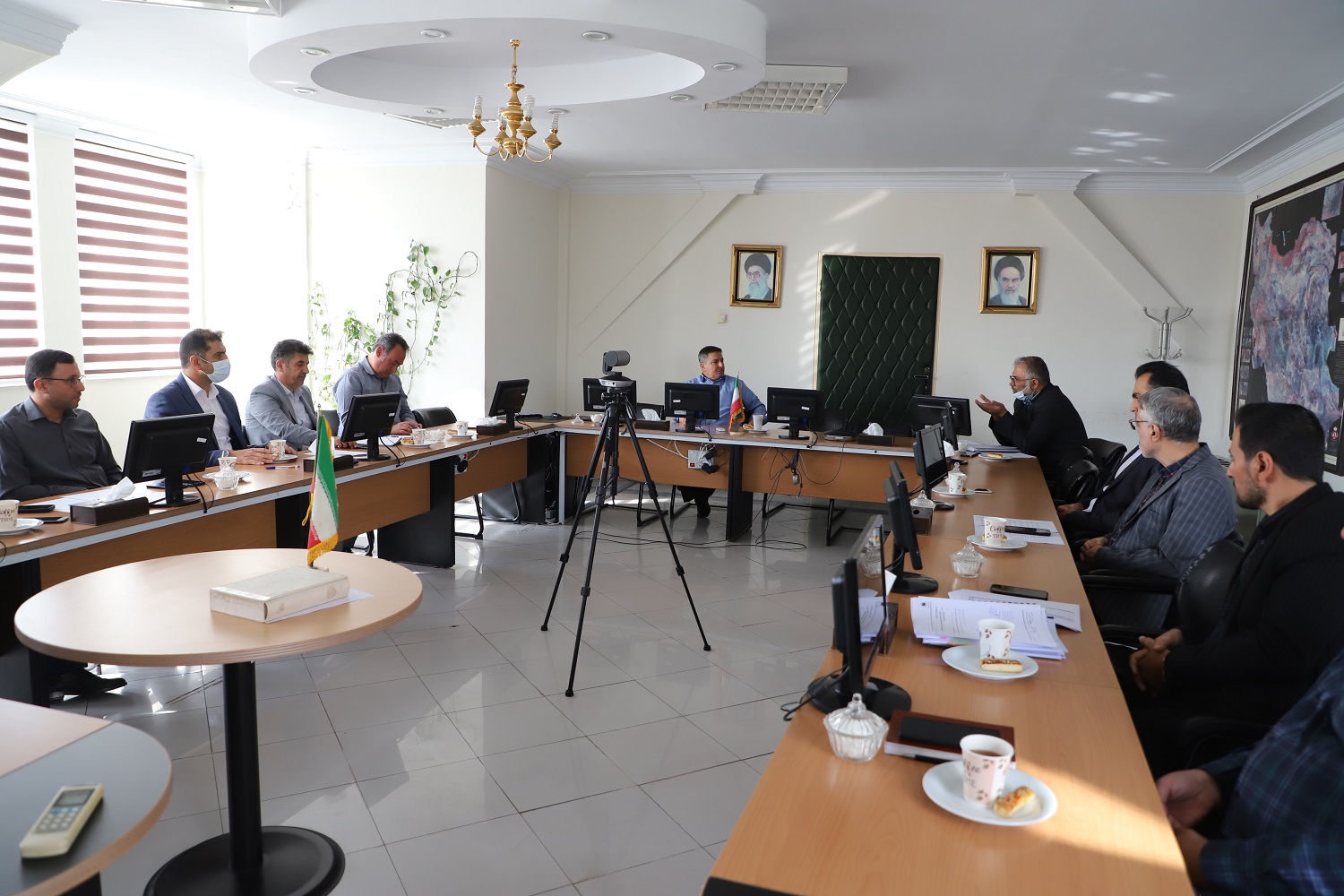 جلسه بررسی عملکرد دفتر مهندسی رودخانه های شرکت برگزار شد