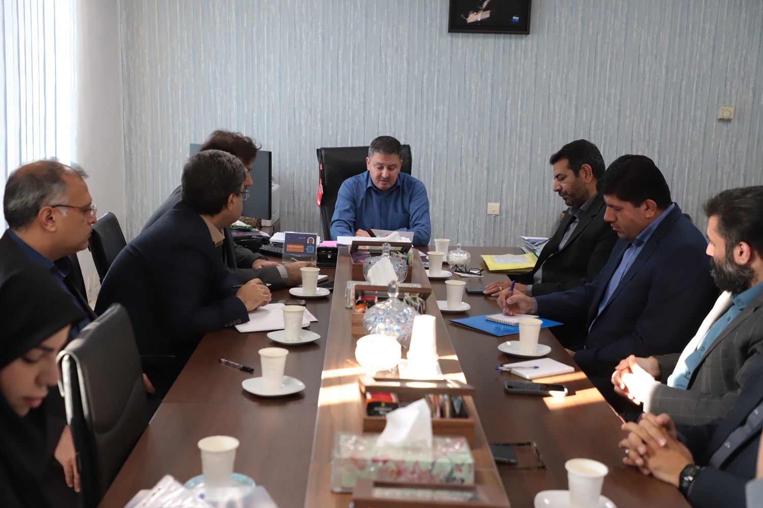 نهیمن جلسه ستاد مدیریت شرایط اضطراری شرکت آب منطقه ای تهران برگزار شد