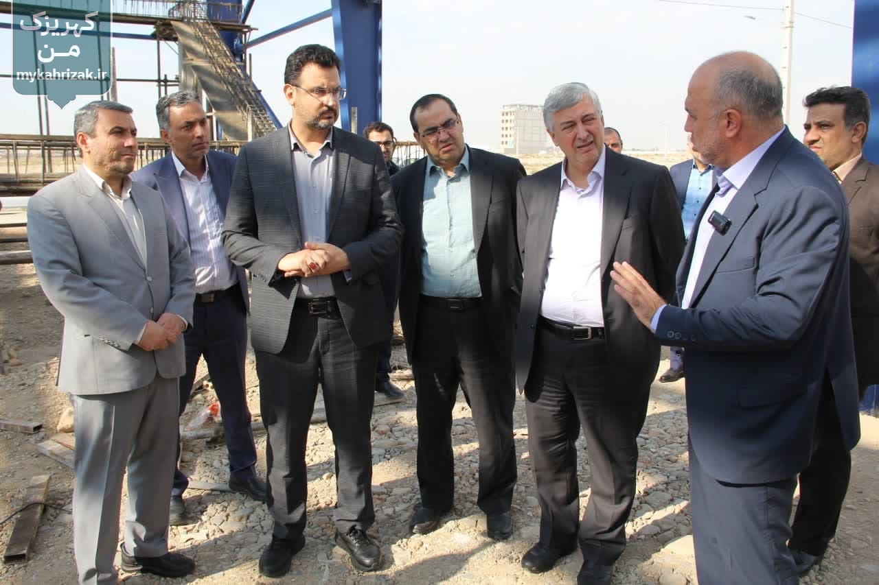 بازدید معاون استاندار تهران از پروژه های عمرانی شهرداری کهریزک