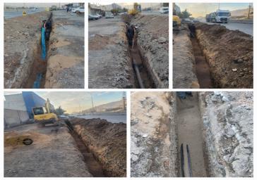 آغاز عملیات لوله‌گذاری در پروژه اصلاح و بازسازی خط انتقال امین آباد