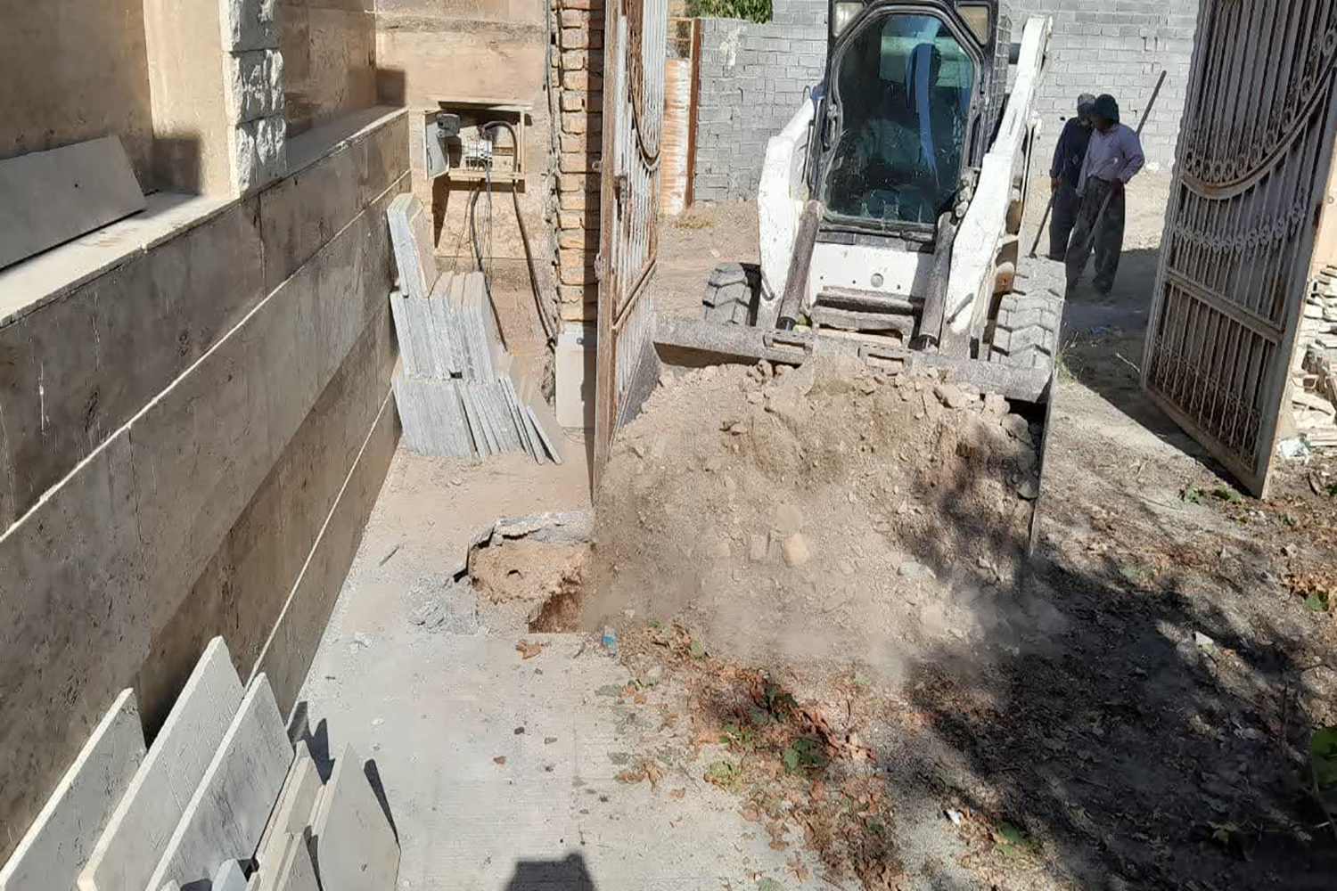 انسداد 10 حلقه  چاه غیرمجاز در منطقه خورین  شهرستان دماوند