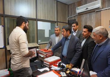 بازدید فرماندار ویژه شهرستان ری از روستای قمصر بخش کهریزک