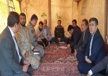 برگزاری بازدید میدانی و بررسی وضعیت زندگی عشایر جنوب شرق استان تهران