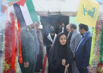 مراسم اعزام دانش آموزان دختر شهرستان ری به اردوهای راهیان نور باحضور مسئولین برگزار شد