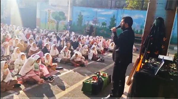 انس دانش آموزان شهرری با مکتب فاطمی