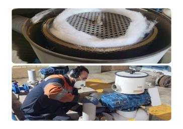 توسعه و بهبود سیستم‌های تصفیه‌خانه کهریزک با سرویس‌دهی به بلوئرها