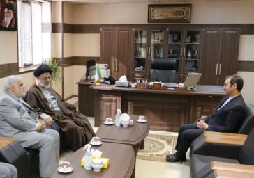 دیدار امام جمعه شهرری با فرماندار ویژه شهرستان ری