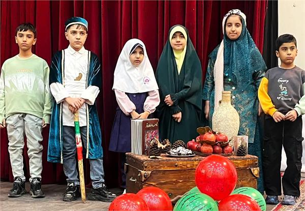 شاهنامه خوانی در جشن یلدای ری