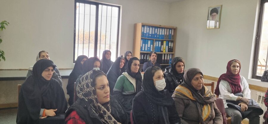 ندای کهریزک | بازدید معاونت سلامت اجتماعی از  بهزیستی کهریزک